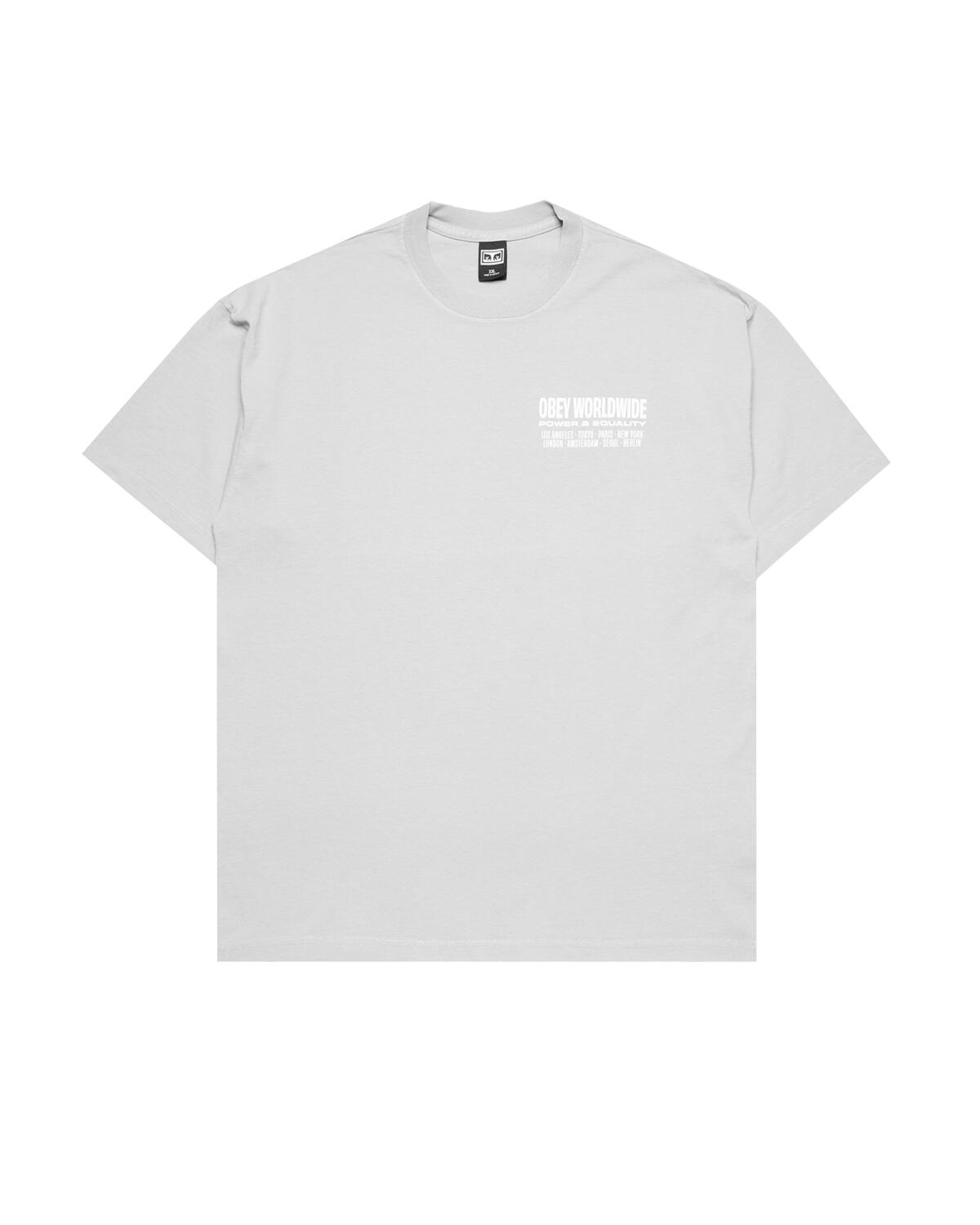 Obey worldwide power & equalit tee | 166913920-SIG | AFEW STORE